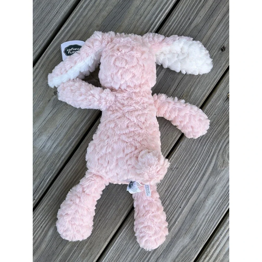 Mary Meyer Pink Bunny Rabbit Baby Plush Toy Stuffed Animal Friend New